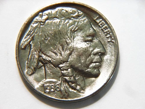 1936-P CH BU+ Buffalo Nickel,  Nice *High Grade* Vintage Coin to collect