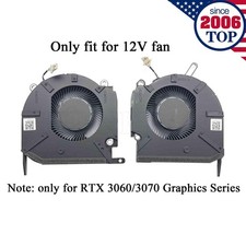 12V New CPU GPU Cooling Fan for HP Omen 16-K N18097-001 N18098-001 RTX 3060/ 307
