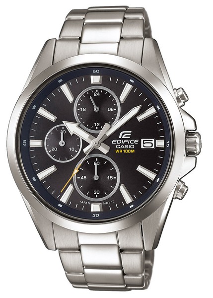 Casio Edifice Analog Herrenuhr Edelstahl Silbern EFV-560D-1AVUEF-image