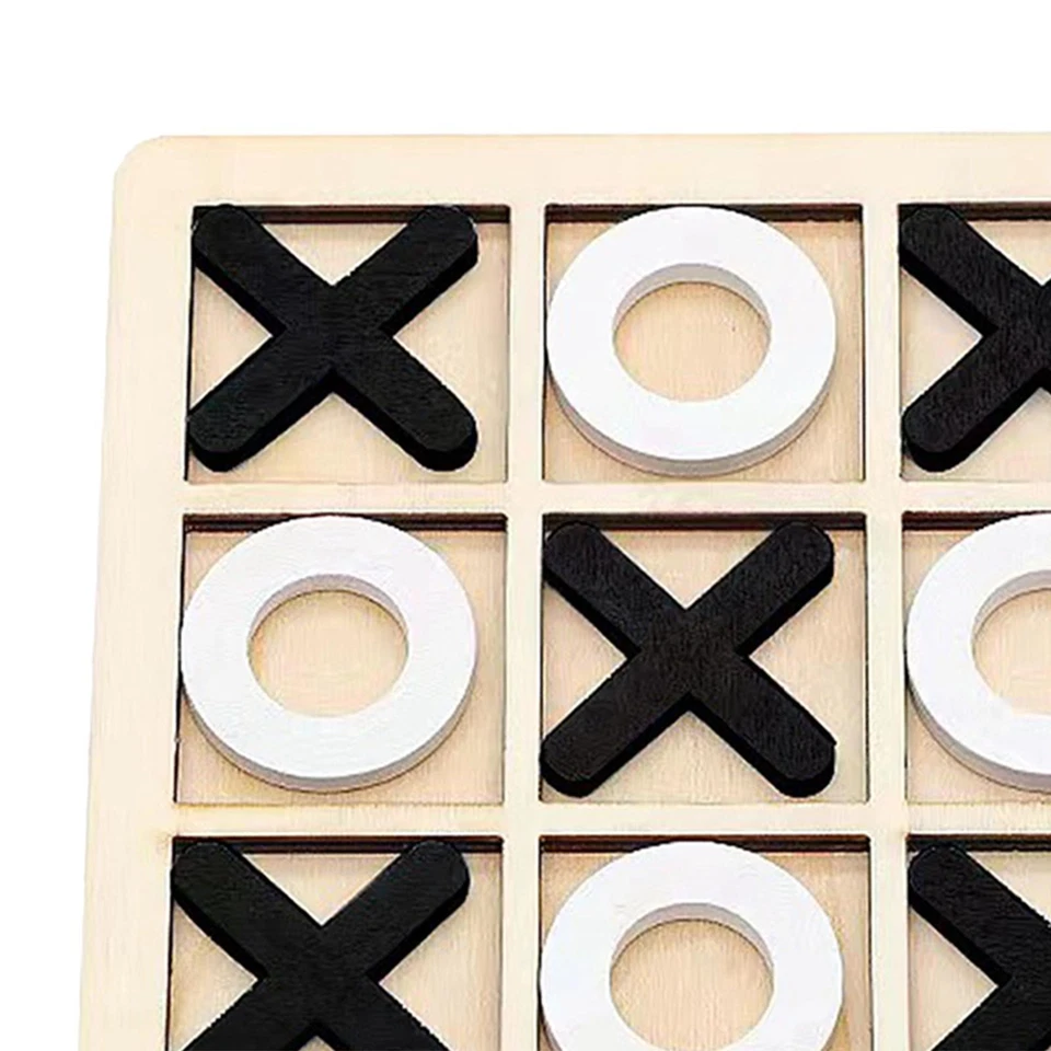 Tic TAC Toe Board Game Family Game Funny Table Game for Indoor Outdoor Gifts - Image 3 of 4