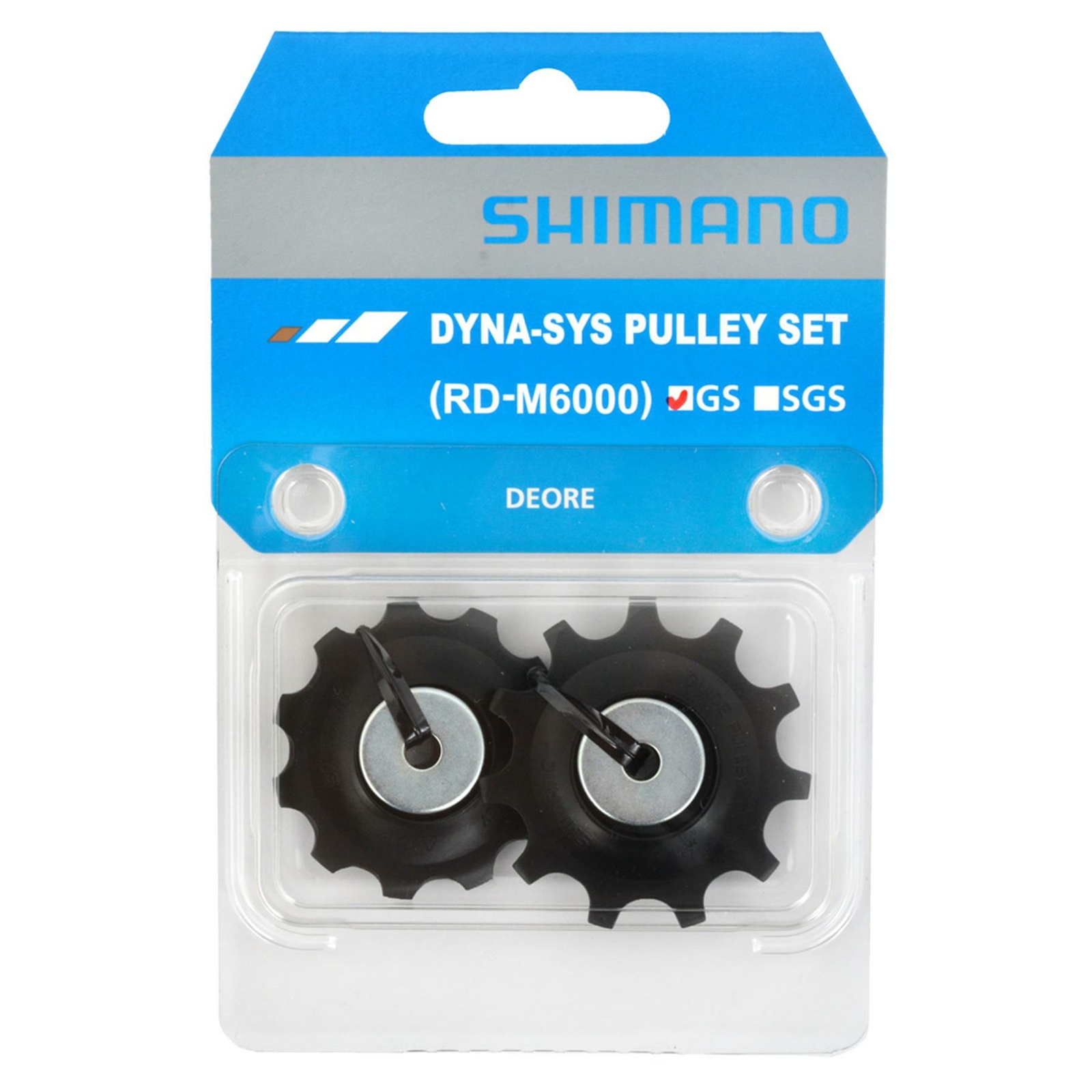 Shimano Deore RDM6000 SGS DynaSys 10Speed Pulley Set Jockey Wheels