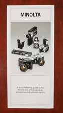 MINOLTA SALES BROCHURE/165275
