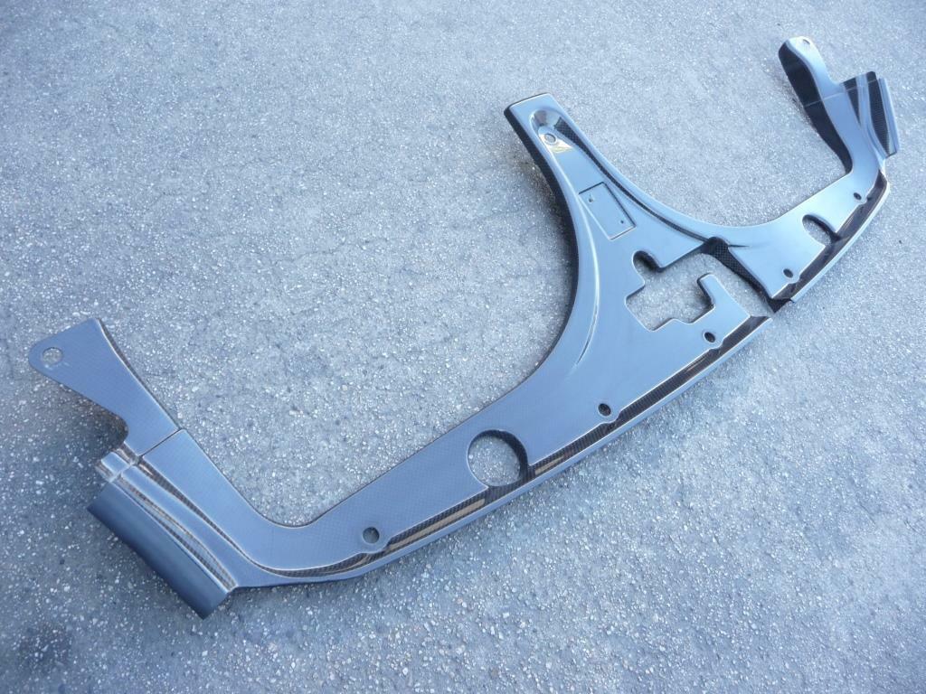 09-11 Ferrari California Front Engine Compartment Central Cover Carbon Fiber OEM