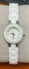 DKNY NY8644 Ceramic White Dial White Ceramic Strap Women's Watch