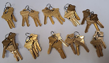80 PIECES PRECUT SCHLAGE 5 PINS SC1 KEYS LOCKSMITH 20 SETS OF 4 SAME KEY NUMBER