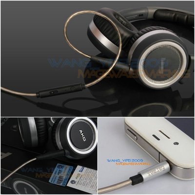 Ersatzkabel Mit Fernbedienung & Mikrofon Für AKG K450, K451, K452, Q460, K480 Kopfhörer