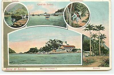 BRAZIL - BARRA DE SANTOS - Canal de Santos - Passrinhando - Itoro - ST140 - 032
