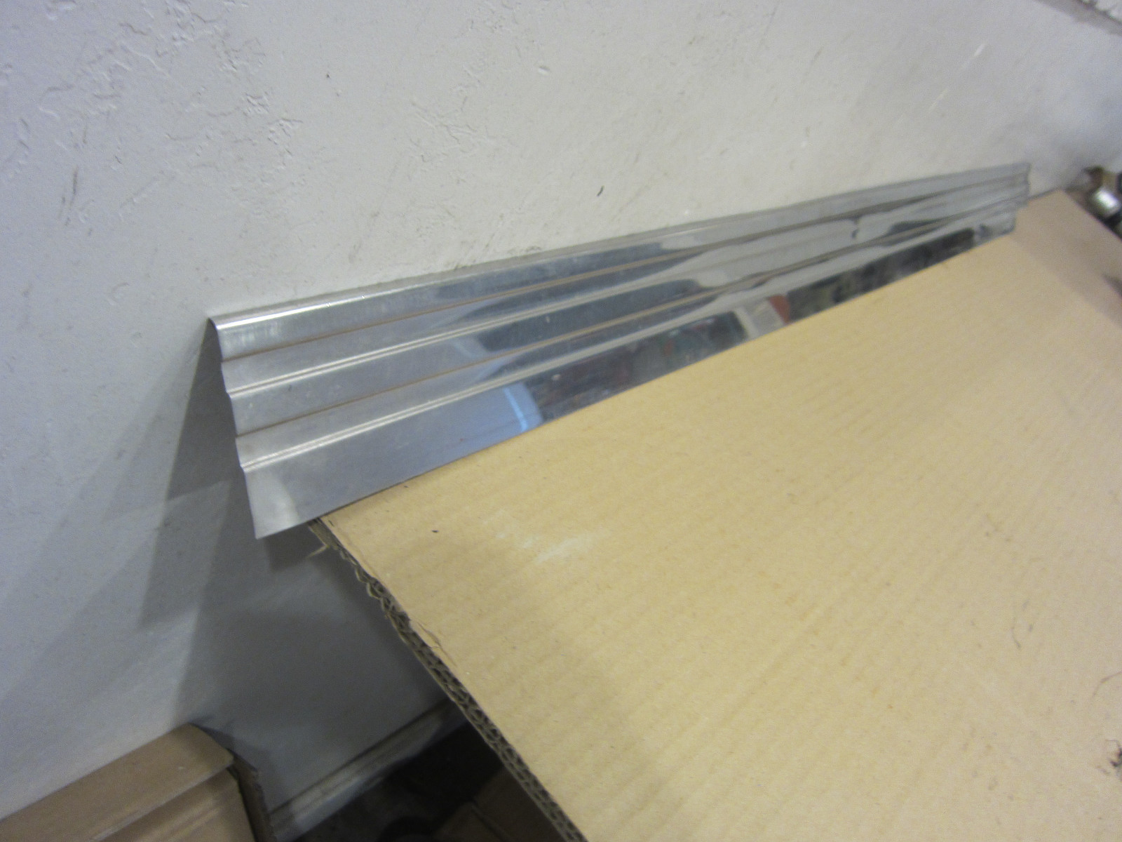 Ferrari Mondial - LH Under Door Molding / Sill Plate (USED) - P/N 60674900