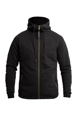 John Doe XTM Hoodie 2.0 Black Gr. 5XL Motorradjacke Kapuzenjacke schwarz Aramid