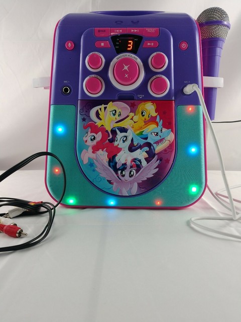 my little pony karaoke machine