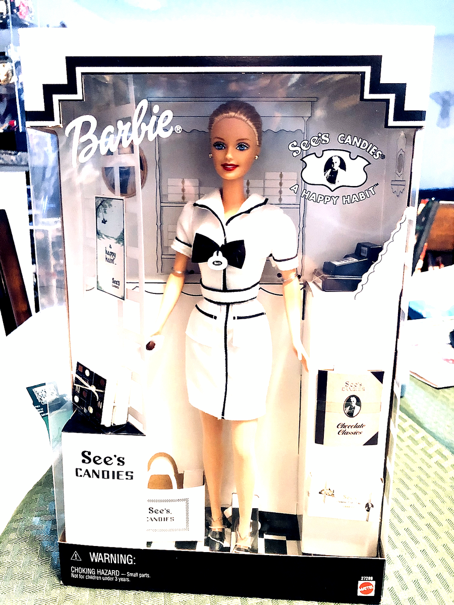 Barbie バービー See’s CANDIES Barbie. See's Candies Doll | eBay
