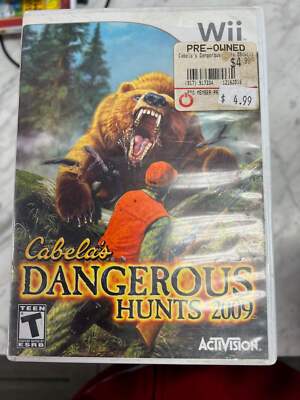 Cabela's Dangerous Hunts 2009 - Wii W32425