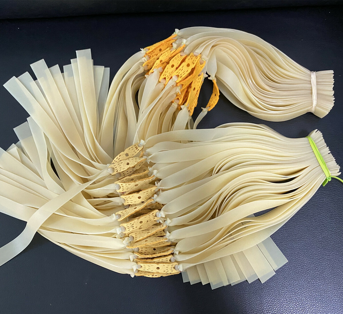 20 Pcs Thickened 0.6mm Slingshot Rubber Bands Replacement Flat Latex