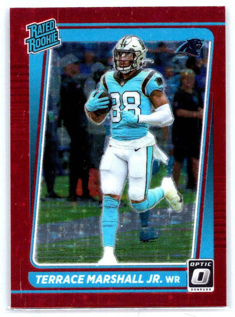 2021 Donruss Optic #218 Terrace Marshall Jr. Red Stars