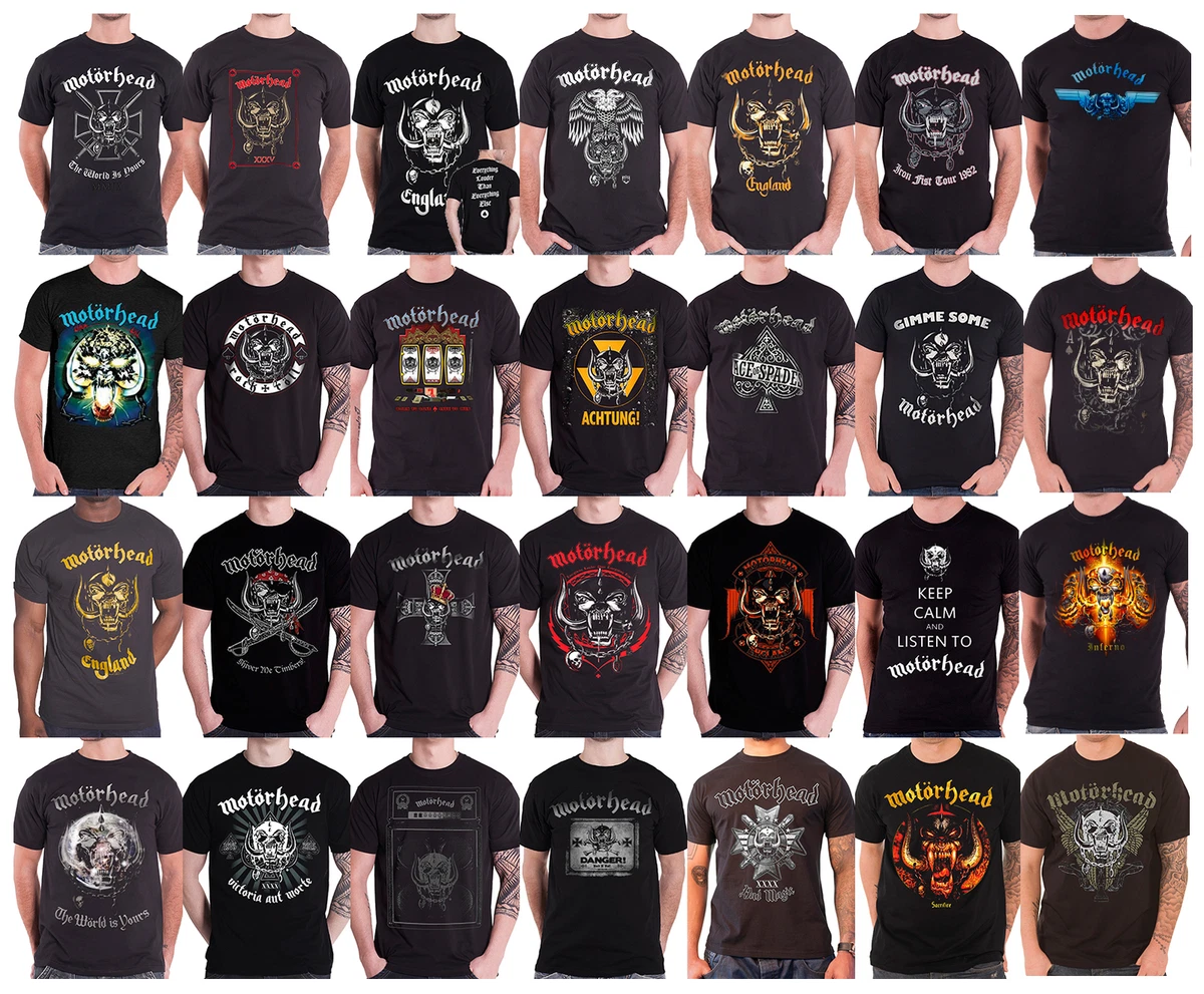 Spades | Band T Logo England mens Official Shirt Ace Motorhead Lemmy of eBay Warpig