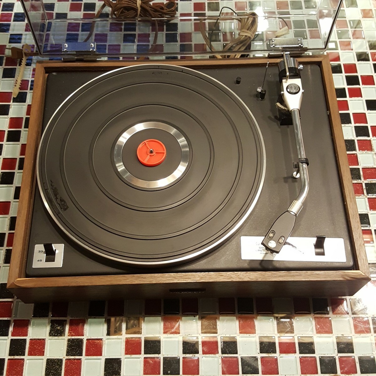 TESTED ~ Pioneer PL-12AC Belt Drive Turntable Record Player Japan