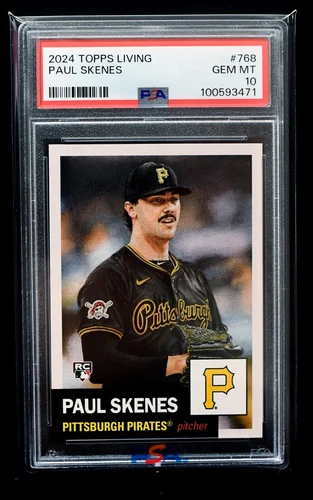 2024 Topps Living Set #768 Paul Skenes ROY (1953 Topps Design) - PSA 10 GEM MINT