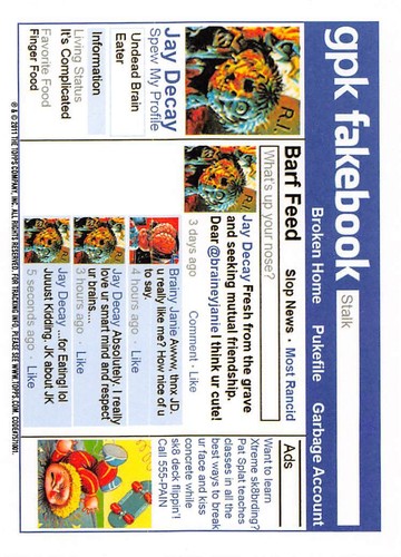 GARBAGE PAIL KIDS 2011 FLASHBACK SERIES 2 PICK-A-CARD YELLOW BASE STICKERS TOPPS - Picture 71 of 321