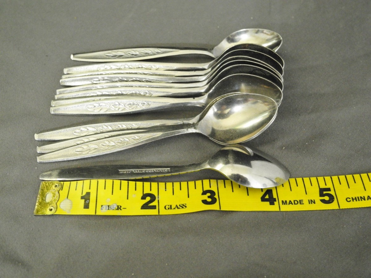 12 Piece Lot of Vintage Japan Stainless Steel Flatware