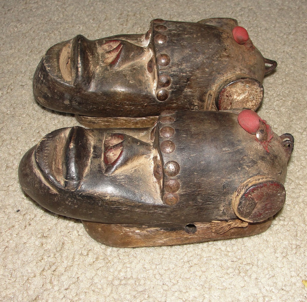 Old Ancient African Tribal Dan Monkey Passport Mask Africa Baule