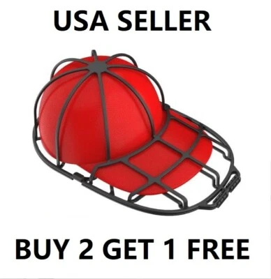 Hat Washer Baseball Cap Cleaner Machine Washing Cage Holder Frame Net