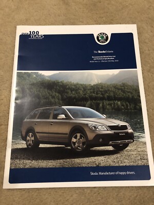 Skoda Octavia Brochure, May 2010