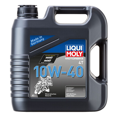 Liqui Moly Motorbike 4T 10W-40 Motoröl Motorenöl 4-Liter - Art.Nr. 3046