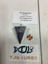 10 oz Pyramid Qty 20 Fishing Sinkers Veteran Owned Free Shipping Quality Lead