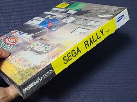 Samsung Saturn Sega Rally Championship 1995 Retro Game Box Set Korea Ver Console