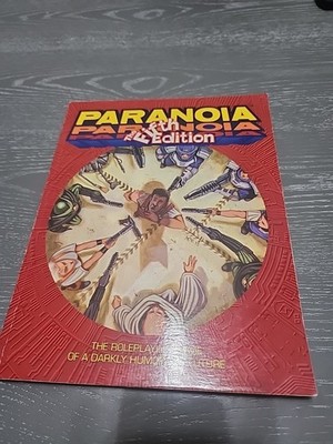 Paranoia: The Fifth Edition, fantasy RPG book, 