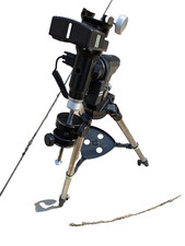 Explore Scientific iEXOS-100 Go To Equatorial Mount w/Tripod  Azimuth Adjuster