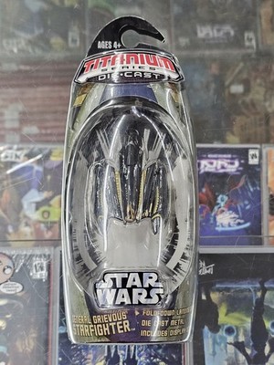 Star Wars Micro Machines Titanium Die-Cast Vehicle GENERAL GRIEVOUS' STARFIGHTER