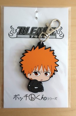 Bleach Gummi-Anhänger + OVP, HMA, Ichigo, Bocchi-kun Rubber Mascot, Anime, Merch