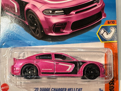 1632 STH '20 DODGE CHARGER HELLCAT 2025 HOT WHEELS, '20 DODGE CHARGER HELLCAT, 9/10 MUSCLE MANIA, 240
