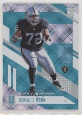 2017 Panini Unparalleled Teal 8/25 Donald Penn #83 a8r