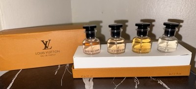 Louis Vuitton Mini Perfume Set 4x30ml Rose Des Vents Apogée Contre Moi EDP