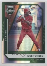 2021 Panini Elite Extra Edition Status Green 251/499 Jose Torres #89 0b3