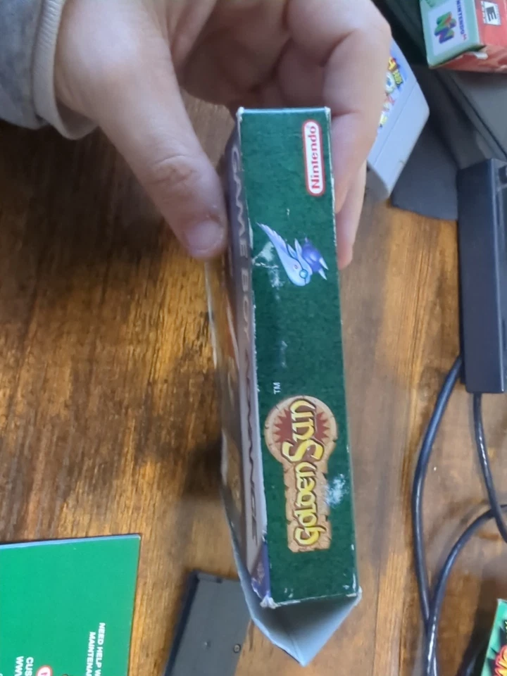 Golden Sun para Nintendo Game Boy Advance con caja y manual Foto 4 de 4