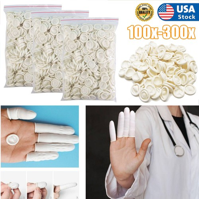#ad #ad 300x Finger CotMedium Finger Protectors Latex Anti Static Finger Covers Protect $8.99