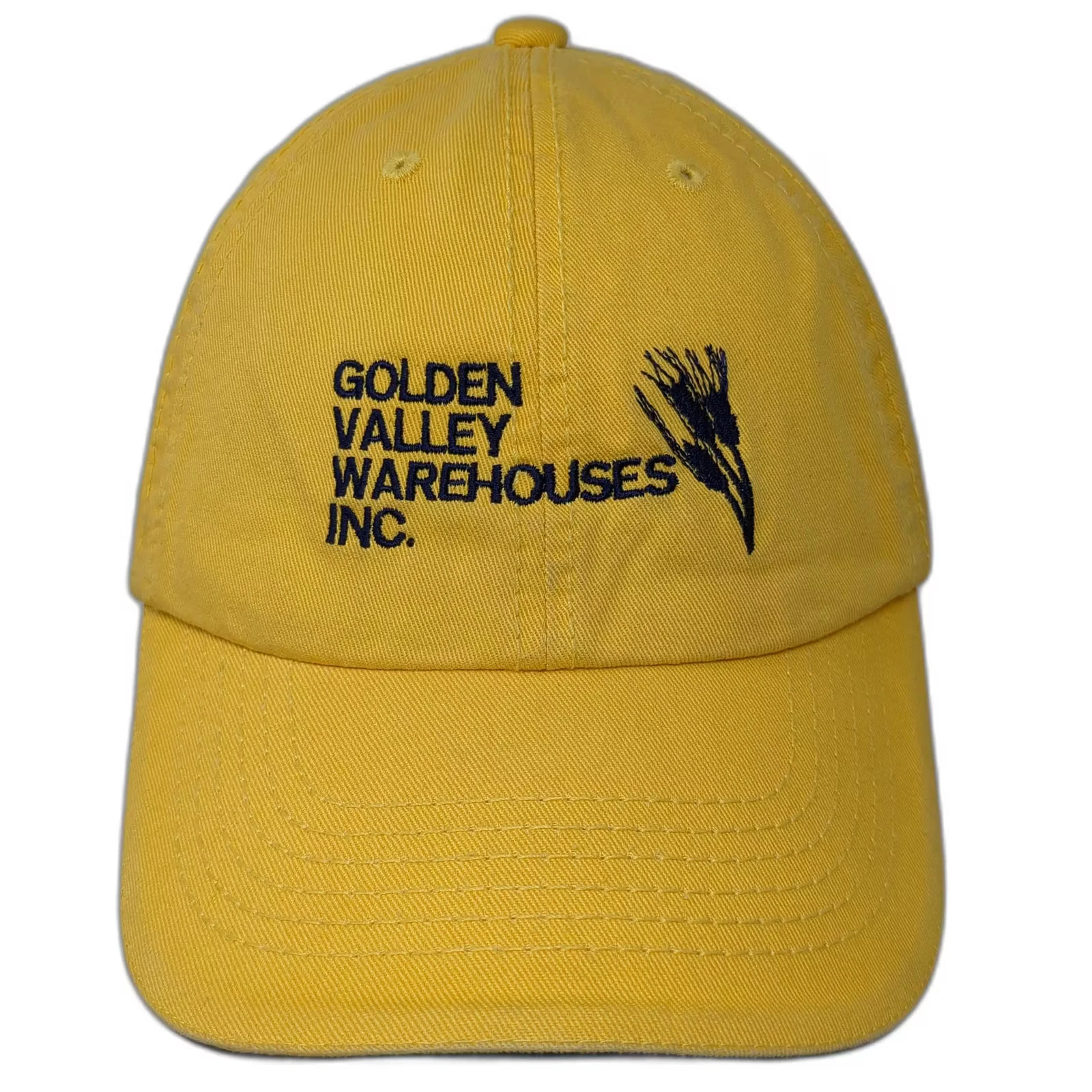 Otto Yellow Baseball Cap Hat One Size Adjustable Golden Valley Warehouses Inc