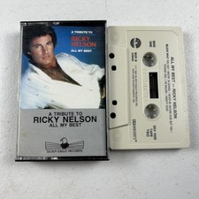 Ricky Nelson All My Best Tribute Cassette 1985 Silver Eagle Records