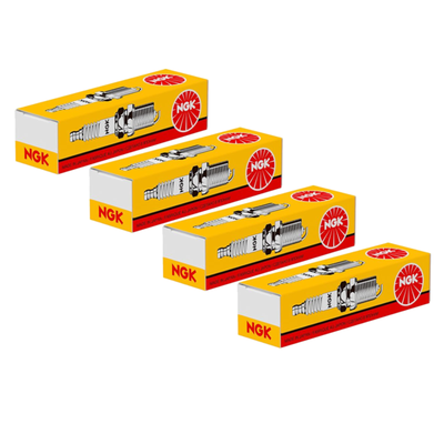NGK Spark Plugs x4 CR9E (Threaded Top) Genuine 6263 | eBay