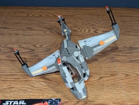 LEGO Star Wars: B-Wing Fighter (6208), complete, no box, extra parts
