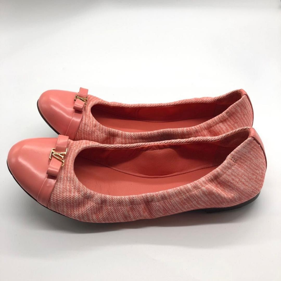 LOUIS VUITTON Pumps Heel Pink EU 36.5 135333K Authentic thumbnail 4