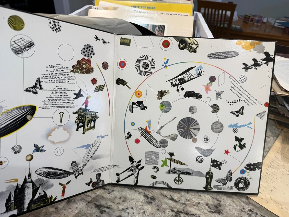 LED ZEPPELIN III - UNPLAYED NM VINYL LP W/ WORKING WHEEL CRC TOP SHAPE LOW# Foto 3 de 4