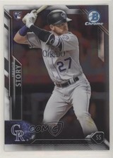 2016 Bowman Chrome Trevor Story #57 09wc