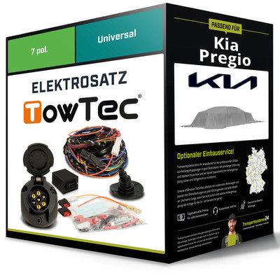 Elektrosatz 7-pol universell für KIA Pregio 10.1997-04.2002 NEU