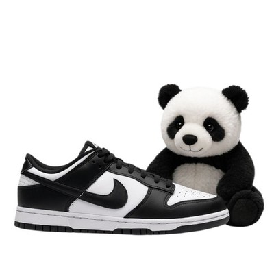 Nike Dunk Panda- WOMEN'S - White /Black Panda- 100% Authentic