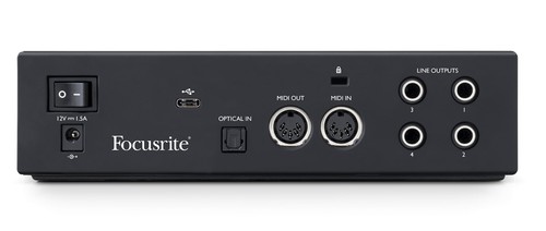 Focusrite Clarett+ 2Pre USB-C Audio Recording Interface + (2) Studio Microphones - Picture 4 of 12