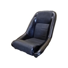 N 2 COPPIA SEDILI FUSINA in skay nero laterale sky BULINATO CENTRALE.no Pogg.